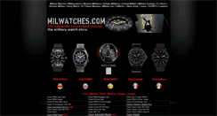 Desktop Screenshot of milwatches.com